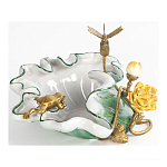 Чаша фигурная с обитателями леса и цветами Eden Garden варинант исполнения - 5 | Loft Concept в Нижнем Новгороде