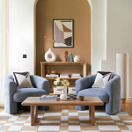 Стол журнальный из массива и шпона дуба Oak Essence Carden варинант исполнения - 6 | Loft Concept в Нижнем Новгороде