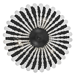 Потолочный светильник круглый с стеклянными бусинами Uniformity варинант исполнения - 1 | Loft Concept в Нижнем Новгороде