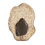 Бра с волнообразным стеклянным плафоном и вставкой из мрамора Liquid Stone варинант исполнения - 6 | Loft Concept в Нижнем Новгороде