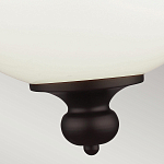 Подвесной светильник с белым стеклянным плафоном в форме шара на цепи Feiss варинант исполнения - 5 | Loft Concept в Нижнем Новгороде