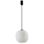 Подвесной светильник со стеклянным рельефным плафоном белый Perforated Glass 25 варинант исполнения - 2 | Loft Concept в Нижнем Новгороде