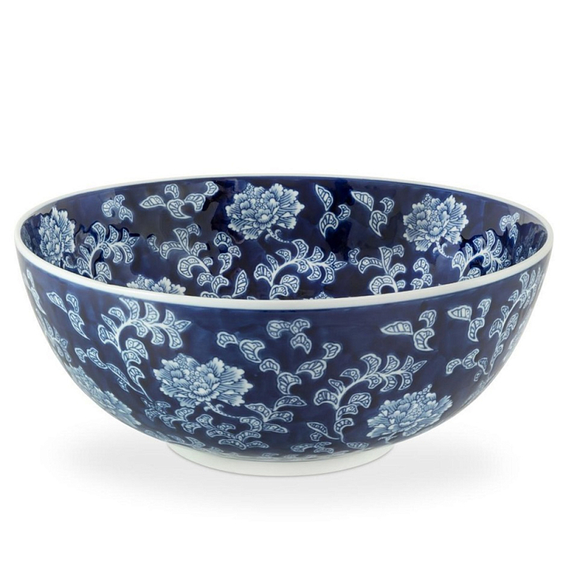 Салатник Bowl Chinoiserie Белый Синий в Нижнем Новгороде | Loft Concept 