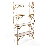 Стеллаж металлический с птичками Primavera варинант исполнения - 2 | Loft Concept в Нижнем Новгороде