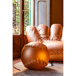 Дизайнерское кожаное кресло в форме руки Poltronova Joe Gold  Armchair варинант исполнения - 5 | Loft Concept в Нижнем Новгороде