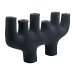 Подсвечник алюминиевый черный Ember варинант исполнения - 2 | Loft Concept в Нижнем Новгороде