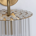 Бра с круглым основанием и длинными прозрачныи стеклянными трубками Nembus варинант исполнения - 4 | Loft Concept в Нижнем Новгороде