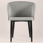 Мягкое кресло на металлических ножках Shaggy Grey варинант исполнения - 3 | Loft Concept в Нижнем Новгороде