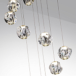 Люстра каскадня с 12-ю прозрачными шарообразными плафонами Bubbles Bocci варинант исполнения - 6 | Loft Concept в Нижнем Новгороде