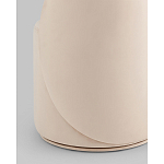 Пуф Loreen со спинкой вращающийся велюр молочный варинант исполнения - 3 | Loft Concept в Нижнем Новгороде