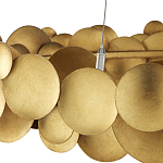 Люстра круглая из многослойных золотых дисков Metal Disc Chandelier варинант исполнения - 3 | Loft Concept в Нижнем Новгороде