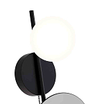 Бра с матовым плафоном в форме шара и зеркальной плоской панелью Lunar Echo  варинант исполнения - 1 | Loft Concept в Нижнем Новгороде