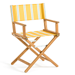 Кресло режиссерское из акации и ткани Geneva варинант исполнения - 6 | Loft Concept в Нижнем Новгороде