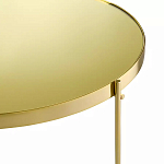 Кофейный столик овальный золотой Modern Mirror Gold Table варинант исполнения - 3 | Loft Concept в Нижнем Новгороде