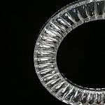 Люстра круглая с прозрачной хрустальной рамкой Maude Crystal Light варинант исполнения - 8 | Loft Concept в Нижнем Новгороде