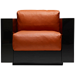 Дизайнерское кожаное кресло Poltronova Saratoga Armchair варинант исполнения - 1 | Loft Concept в Нижнем Новгороде