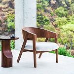 Приставной столик из массива дерева Walnut варинант исполнения - 10 | Loft Concept в Нижнем Новгороде