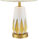 Настольная лампа с абажуром Femia White Gold Table Lamp варинант исполнения - 3 | Loft Concept в Нижнем Новгороде