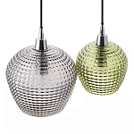 Подвесной светильник каскадный с 2-мя рельефными плафонами Cascade with Relief Lampshades варинант исполнения - 4 | Loft Concept в Нижнем Новгороде