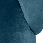 Барный стул вращающийся со спинкой Синий Велюр Vendramin Chair варинант исполнения - 3 | Loft Concept в Нижнем Новгороде