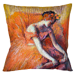 Подушка декоративная Балерина Impressionism in Art варинант исполнения - 1 | Loft Concept в Нижнем Новгороде