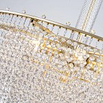 Люстра многоярусная с каскадами кристаллов Crystal Rains варинант исполнения - 5 | Loft Concept в Нижнем Новгороде