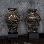 Вазы «Парные» на деревянных основаниях варинант исполнения - 1 | Loft Concept в Нижнем Новгороде