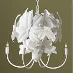 Люстра белая в виде цветков шиповника White Rosehip Flower варинант исполнения - 3 | Loft Concept в Нижнем Новгороде