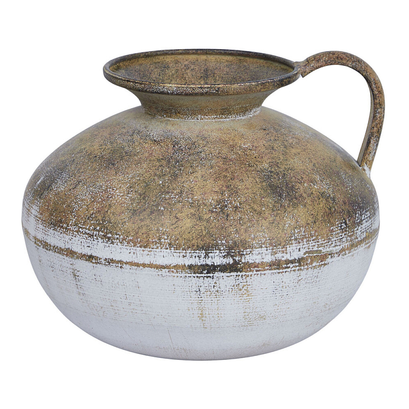 Ваза металлическая с ручкой Bygone Era  в Нижнем Новгороде | Loft Concept 