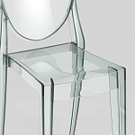 Прозрачный стул с серым оттенком LOUIS GHOST CHAIR варинант исполнения - 7 | Loft Concept в Нижнем Новгороде