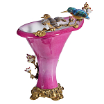 Ваза розового цвета из фарфора с птичкми и цветущими ветвями Garden of Eden варинант исполнения - 2 | Loft Concept в Нижнем Новгороде