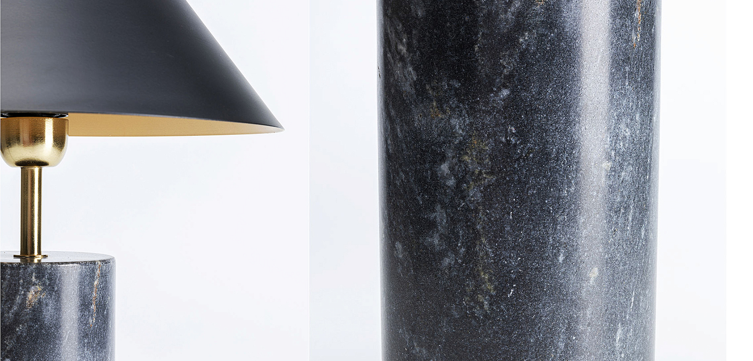Настольная лампа из темно-синего мрамора - Loft-Concept в Нижнем Новгороде