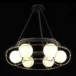 Люстра подвесная круглая с белыми плафонами Martin варинант исполнения - 3 | Loft Concept в Нижнем Новгороде