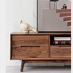 Тумба под телевизориз массива дерева TV Stand made of Walnut Wood варинант исполнения - 3 | Loft Concept в Нижнем Новгороде