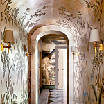 Обои ручная роспись Siam White Metal варинант исполнения - 3 | Loft Concept в Нижнем Новгороде