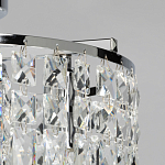 Потолочный светильник круглый с прозрачными подвесками Lunet варинант исполнения - 13 | Loft Concept в Нижнем Новгороде