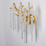 Бра золотого цвета с ветвями и хрустальными подвесками FAIRYTREE Light варинант исполнения - 3 | Loft Concept в Нижнем Новгороде