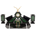 Настольный канцелярский набор из нефрита с декором в виде орла Golden Eagle варинант исполнения - 1 | Loft Concept в Нижнем Новгороде