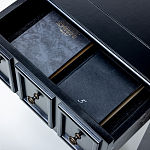 Черная тумба с выдвижным ящиком Monica варинант исполнения - 4 | Loft Concept в Нижнем Новгороде