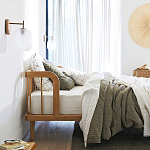 Кровать из массива дуба с пружинным блоком Mateta варинант исполнения - 8 | Loft Concept в Нижнем Новгороде