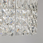 Потолочный светильник круглый с прозрачными подвесками Lunet варинант исполнения - 14 | Loft Concept в Нижнем Новгороде