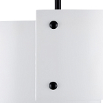 Потолочный светильник круглый светодиодный Semicircular White Panels белый варинант исполнения - 1 | Loft Concept в Нижнем Новгороде