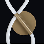 Бра с белым плафоном в форме восьмерки и круглым основанием Luke Lampco Tracer Lamp варинант исполнения - 5 | Loft Concept в Нижнем Новгороде