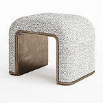 Пуф Forli с элегантной латунной вставкой варинант исполнения - 1 | Loft Concept в Нижнем Новгороде