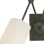 Бра с двумя тканевыми абажурами в форме цилиндра Prerequisites варинант исполнения - 1 | Loft Concept в Нижнем Новгороде