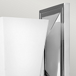 Бра с белым матовым плафоном на прямоугольном основании цвета хром Hinkley варинант исполнения - 2 | Loft Concept в Нижнем Новгороде