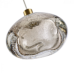 Подвесной светильник с прозрачным стеклянным плафоном округлой формы Effervia  варинант исполнения - 8 | Loft Concept в Нижнем Новгороде