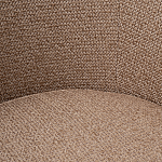 Кресло вращающееся черно-золотая рогожка Julia Armchair Golden Belt варинант исполнения - 4 | Loft Concept в Нижнем Новгороде