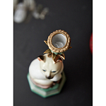 Подсвечник в виде кошки из фарфора с бронзовыми элементами Paradise Cat варинант исполнения - 6 | Loft Concept в Нижнем Новгороде