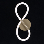 Бра с белым плафоном в форме восьмерки и круглым основанием Luke Lampco Tracer Lamp варинант исполнения - 2 | Loft Concept в Нижнем Новгороде